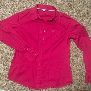 CINCH Women’s Shirt L Western Button Down Stock Show U